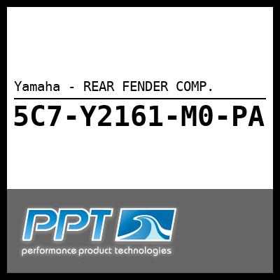 Yamaha - REAR FENDER COMP. Yamaha - REAR FENDER COMP.