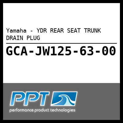 Yamaha - YDR REAR SEAT TRUNK DRAIN PLUG