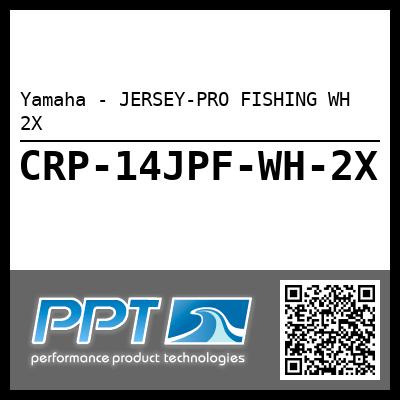 Yamaha - JERSEY-PRO FISHING WH 2X (#CRP-14JPF-WH-2X)