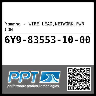 Yamaha - WIRE LEAD,NETWORK PWR CON