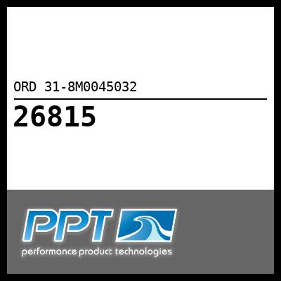 ORD 31-8M0045032 ORD 31-8M0045032