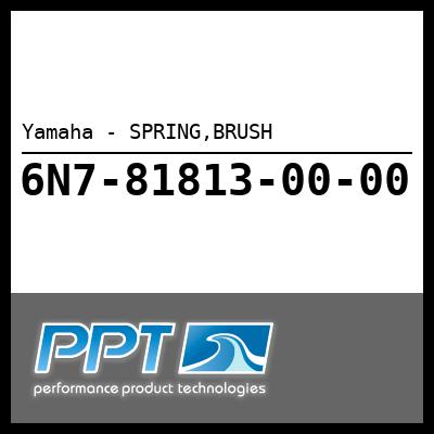 Yamaha - SPRING,BRUSH Yamaha - SPRING,BRUSH