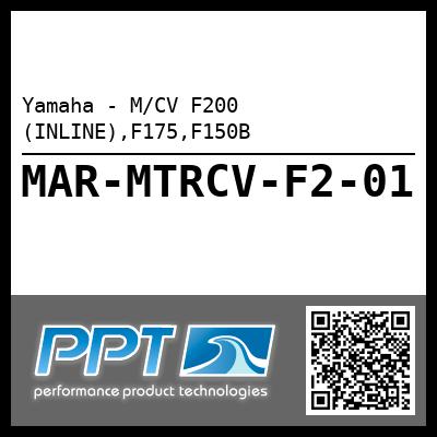 Yamaha - M/CV F200 (INLINE),F175,F150B