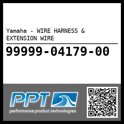 Yamaha - WIRE HARNESS & EXTENSION WIRE