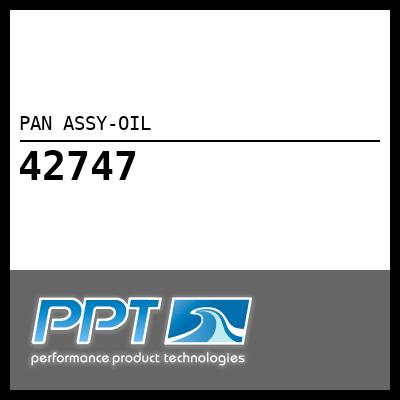 PAN ASSY-OIL