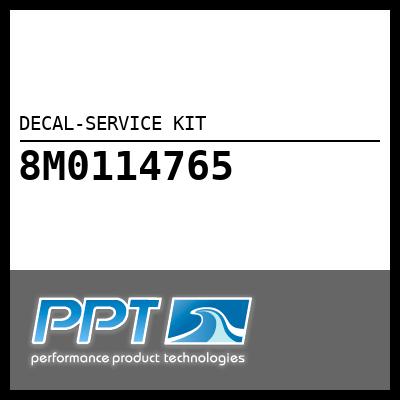 DECAL-SERVICE KIT DECAL-SERVICE KIT