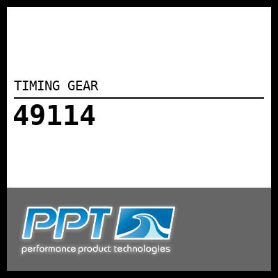 TIMING GEAR TIMING GEAR