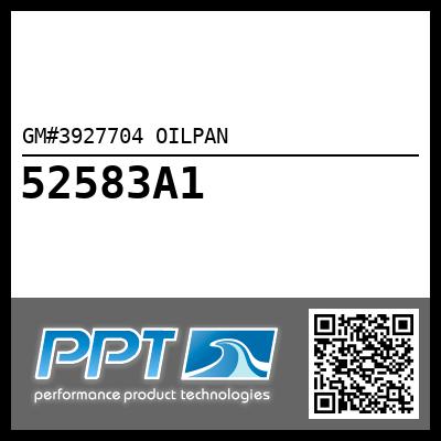 GM#3927704 OILPAN