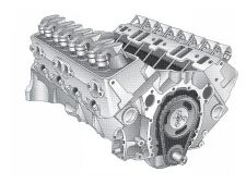 SALE - Remanufactured GM 4.3L V6 1996 and Newer Marine Longblock