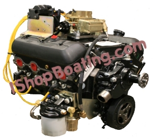 GM 4.3L V6 New Base Marine Engine Power Package w/ 2 Barrel Carburetor