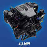 Engine - Mercruiser, NEW 4.3L, MPI, SeaCore, Bravo - Click Here to See Product Details