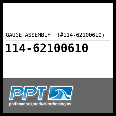 GAUGE ASSEMBLY  (#114-62100610) - Click Here to See Product Details