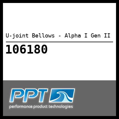 U-joint Bellows - Alpha I Gen II - Click Here to See Product Details