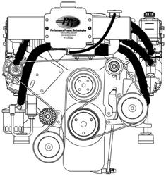 Mercruiser 2002 - Current 4.3L V6 Carb & EFI with Serpentine Belt *Premium - High Capacity* (Full System) - Click Here to See Product Details