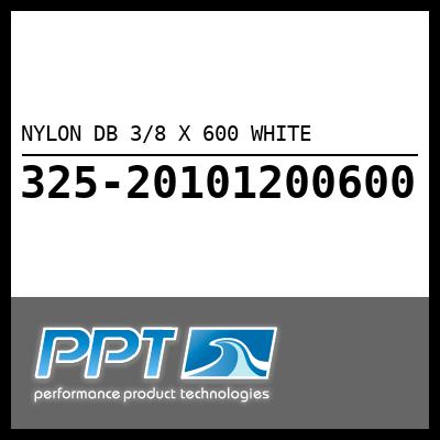 NYLON DB 3/8 X 600 WHITE - Click Here to See Product Details