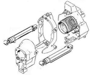 Transom Assembly - Alpha Gen I, 1983-1990 P/N 6-6010000CP - Click Here to See Product Details