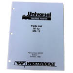 Parts Manual (WESTERBEKE P/N Q200137) - Click Here to See Product Details