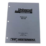 Parts Manual (WESTERBEKE P/N Q200141) - Click Here to See Product Details