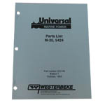 Parts Manual (WESTERBEKE P/N Q200143) - Click Here to See Product Details