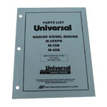 Parts Manual (WESTERBEKE P/N Q201021) - Click Here to See Product Details