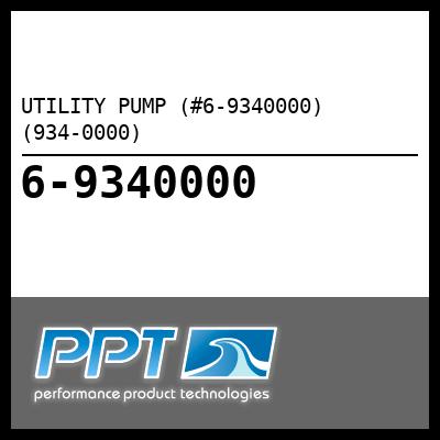UTILITY PUMP (#6-9340000) (934-0000) - Click Here to See Product Details